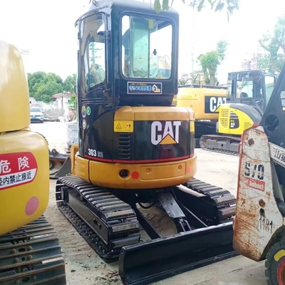 Pintura original Japón 3 TON EPA Motor Excavadora hidráulica Caterpillar 303sr CAT303SR