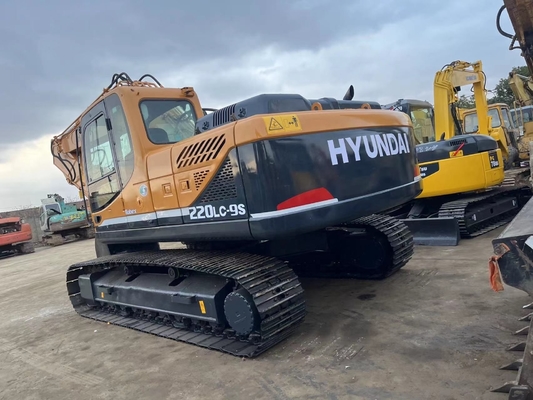 Excavadora original de Corea 22T Hyundai 220lc-9s con buen estado y motor EPA