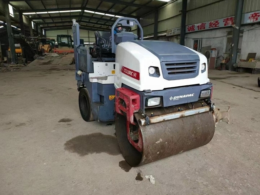 Dynapac CC1100C Roller de carretera de 3 toneladas con tambor de señal de potencia potente en construcción pesada