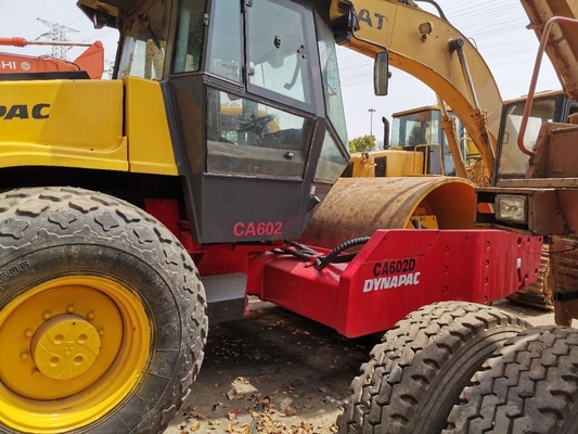 Construcción de cimientos Rueda de acero de tambor único Dynapac CA602D Roller de carretera 2023