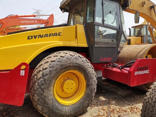 Construcción de cimientos Rueda de acero de tambor único Dynapac CA602D Roller de carretera 2023