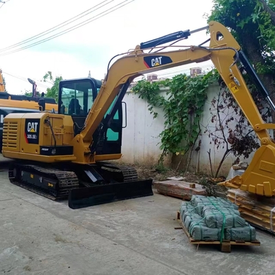 Excavadora original de pintura CAT305.5E con motor EPA de Japón y capacidad de cubo de 0,35 m3