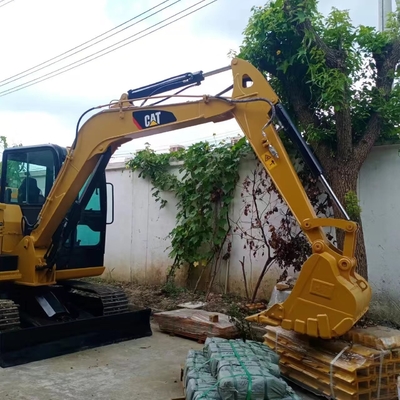 Excavadora original de pintura CAT305.5E con motor EPA de Japón y capacidad de cubo de 0,35 m3