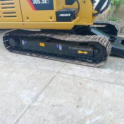 Excavadora original de pintura CAT305.5E con motor EPA de Japón y capacidad de cubo de 0,35 m3