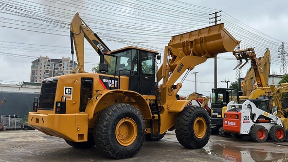 CAT 966H Cargador usado con cilindro hidráulico Liyuan en buen estado