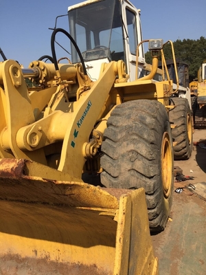 Cargador de segunda mano Kawasaki 85Z con bomba hidráulica Liyuan y otra capacidad de cubo
