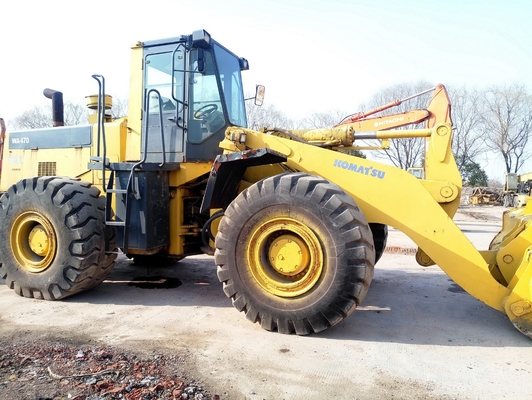Cargador de ruedas usado Komatsu WA470 original en buenas condiciones con 0-2000 horas de trabajo