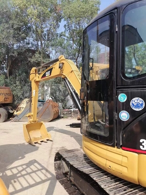 Excavadora CAT 304SR en buen estado, con pocas horas de trabajo y una capacidad de 0.1m3