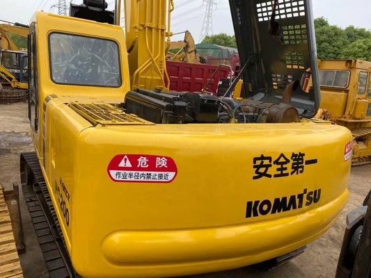 Excavadora Komatsu PC200 usada con cilindro hidráulico Liyuan y bomba en buenas condiciones