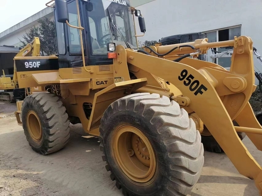 Cargador usado de alta eficiencia operativa CAT 950F de Japón con cilindro hidráulico Liyuan