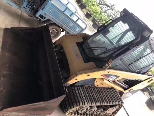 Cargador usado Japón CAT 247B con cilindro hidráulico Liyuan y 3000 kg de peso de la máquina