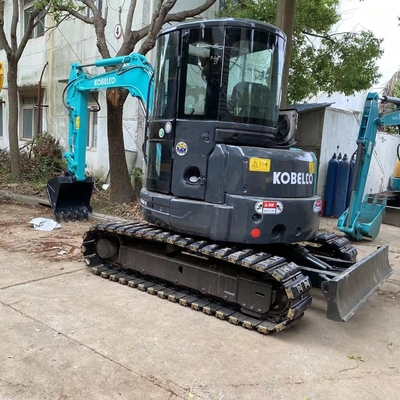 Excavadora original japonesa Kobelco SK55 en buen estado para granjas en Shanghai