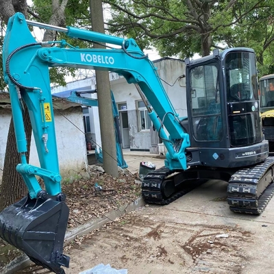 Excavadora original japonesa Kobelco SK55 en buen estado para granjas en Shanghai