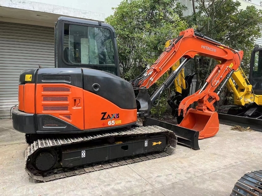 Excavadora de segunda mano Hitachi zx65ur con capacidad de 0.1m3 en buenas condiciones