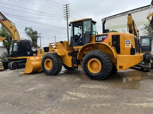 92 KW Usado Japón Original Cargador de Orugas Orugas 966H para tiendas de materiales de construcción