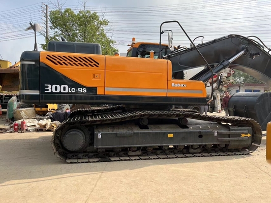 Hyundai de segunda mano 300lc-9s Excavadora con cilindro hidráulico Liyuan en buenas condiciones