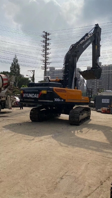 Hyundai de segunda mano 300lc-9s Excavadora con cilindro hidráulico Liyuan en buenas condiciones