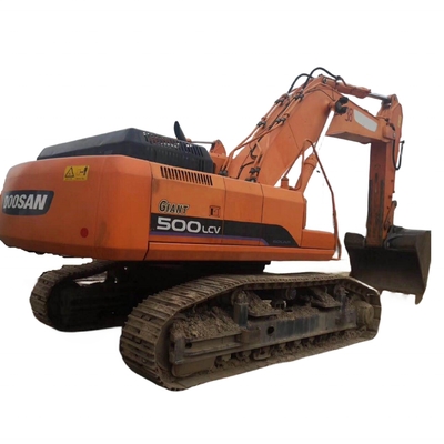 Excavadora de movimiento tipo Crawler Doosan 500-7 En buen estado Excavadora original de segunda mano