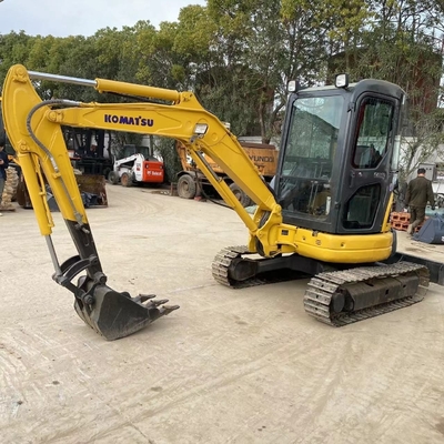 Excavadora Komatsu PC35 3T de segunda mano en buen estado Excavadora de rastreo EPA Motor Shanghai