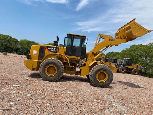 Cargador de ruedas usado CAT 966H de Caterpillar Japón Cargador original con 0-2000 horas de trabajo