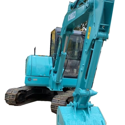 Excavadora mini Kobelco SK60 usada con bomba hidráulica Liyuan Horas de trabajo bajas 0-2000