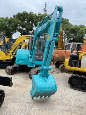 Excavadora mini Kobelco SK60 usada con bomba hidráulica Liyuan Horas de trabajo bajas 0-2000