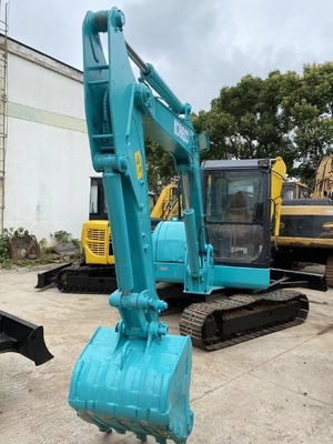 Excavadora mini Kobelco SK60 usada con bomba hidráulica Liyuan Horas de trabajo bajas 0-2000