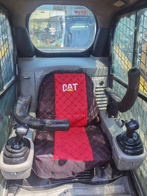 Cargador de ruedas usado CAT 246C con mejor economía de combustible y movimiento de tierra