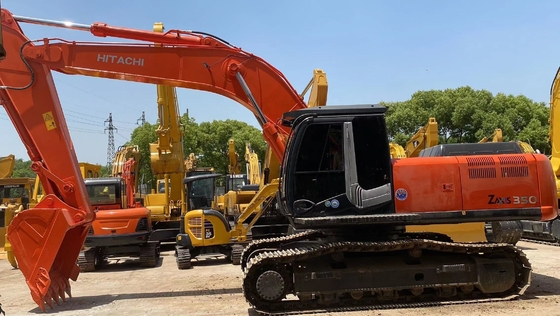35T Hitachi zx350 excavadora original de Japón en buen estado motor EPA adecuado para granjas