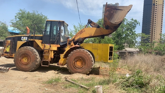 Cargador frontal Caterpillar CAT 980G Máquina de construcción usada con bajo peso de la máquina