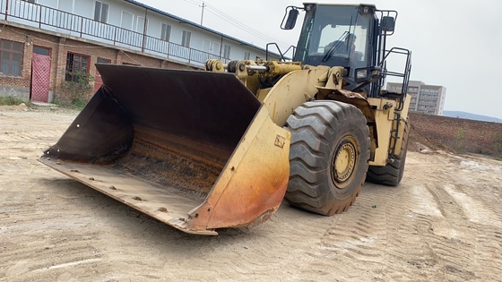 Cargador frontal Caterpillar CAT 980G Máquina de construcción usada con bajo peso de la máquina