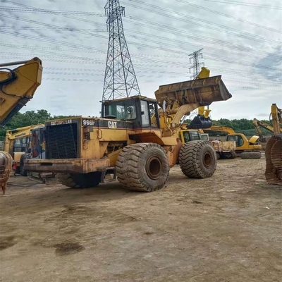 Cargador de segunda mano Caterpillar 966f para tiendas de alimentos Cargador de ruedas de segunda mano Cat 966f