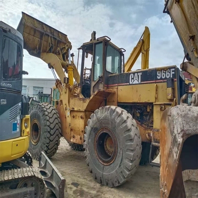 Cargador de segunda mano Caterpillar 966f para tiendas de alimentos Cargador de ruedas de segunda mano Cat 966f