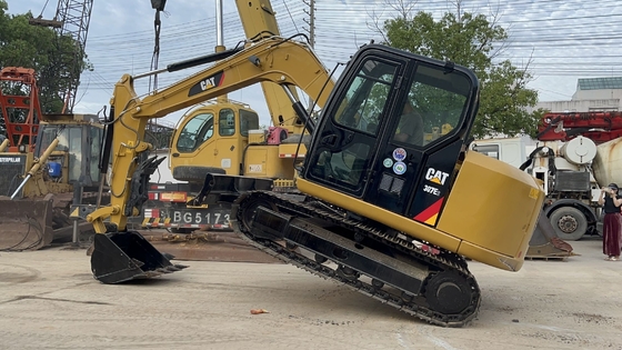 Máquina de tractor original Excavadora usada CAT 307E2 Mini Excavadora con válvula Liyuan
