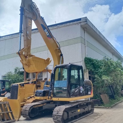 12000 KG Liyuan válvula hidráulica utilizada CAT 312D mini excavadora para el transporte marítimo en todo el mundo