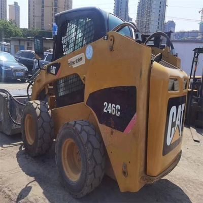 Horario de trabajo reducido Caterpillar Cat 246c Cargador de ruedas para condiciones de trabajo difíciles
