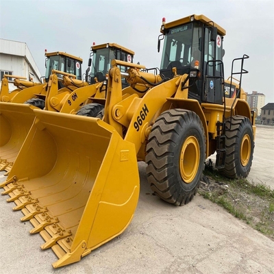 Motor Cat original usado en Japón Cargadores de ruedas delanteras Cat 966H para sus necesidades de construcción