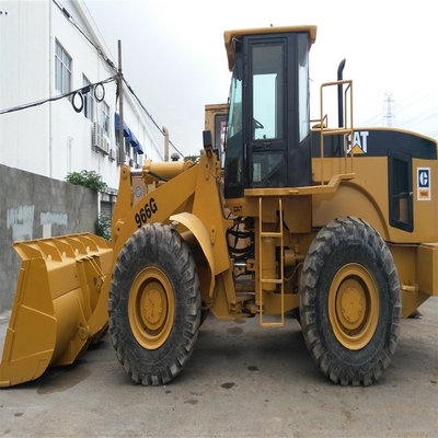 Cargador de ruedas delanteras CAT 966G de alta versatilidad usado para maquinaria de construcción