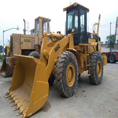 Cargador de ruedas delanteras CAT 966G de alta versatilidad usado para maquinaria de construcción