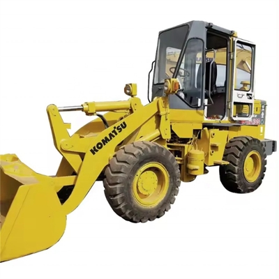 60 KW Bajas horas de trabajo original japonés usado Komatsu WA100 cargador de ruedas para su