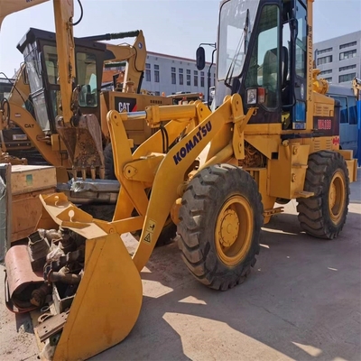 60 KW Bajas horas de trabajo original japonés usado Komatsu WA100 cargador de ruedas para su