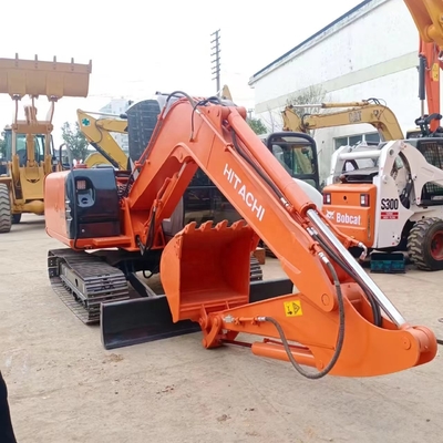 Excavadora usada Hitachi ZX70 de Japón con motor HINO y cilindro hidráulico Liyuan