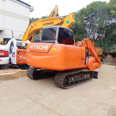 Excavadora usada Hitachi ZX70 de Japón con motor HINO y cilindro hidráulico Liyuan