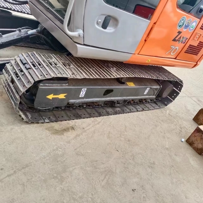 Excavadora usada Hitachi ZX70 de Japón con motor HINO y cilindro hidráulico Liyuan