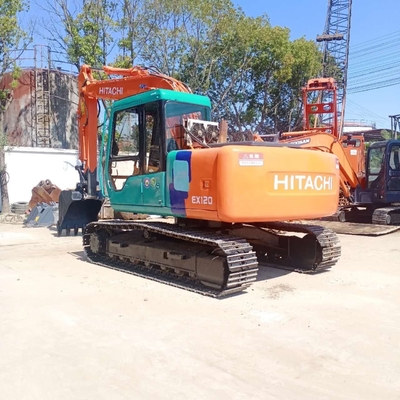 Excavadora de movimiento de tipo rastreador Hitachi EX120 con bomba hidráulica Liyuan Japón Original