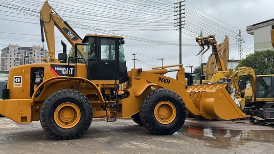 Horas de trabajo bajas CAT Caterpillar 966H original de Japón cargador CAT966H en buenas condiciones