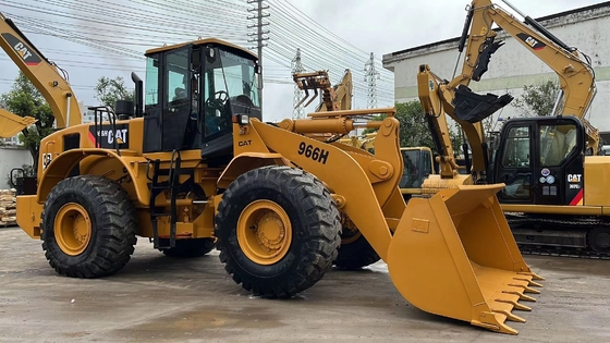 Horas de trabajo bajas CAT Caterpillar 966H original de Japón cargador CAT966H en buenas condiciones