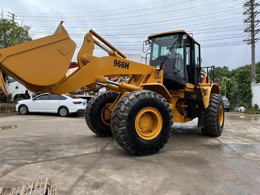Horas de trabajo bajas CAT Caterpillar 966H original de Japón cargador CAT966H en buenas condiciones