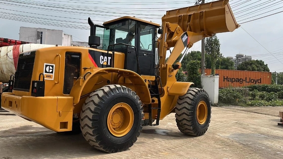 Color original Usado CAT Caterpillar 966L Cargador frontal Máquinas para movimiento de tierra