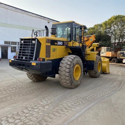 KOMATSU WA380 Cargador de ruedas de fabricación japonesa Cargador frontal con rendimiento superior